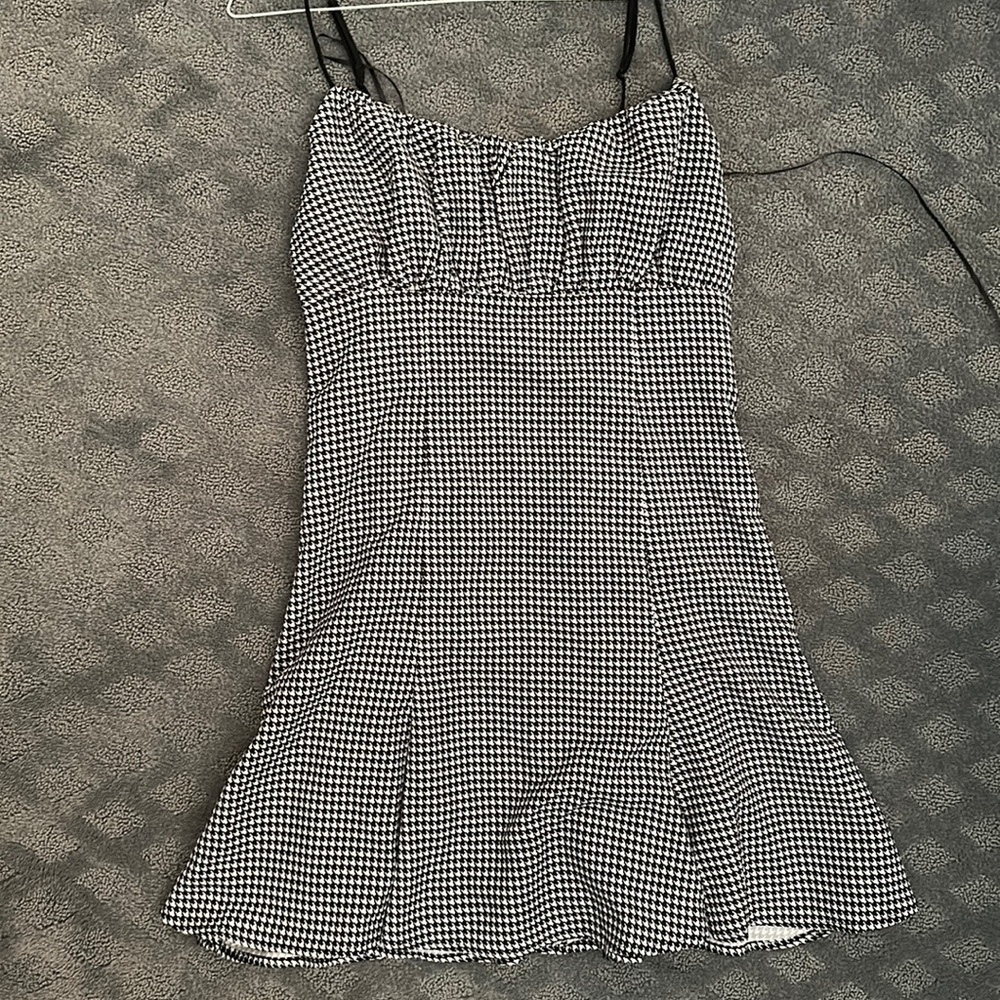 Houndstooth dress
